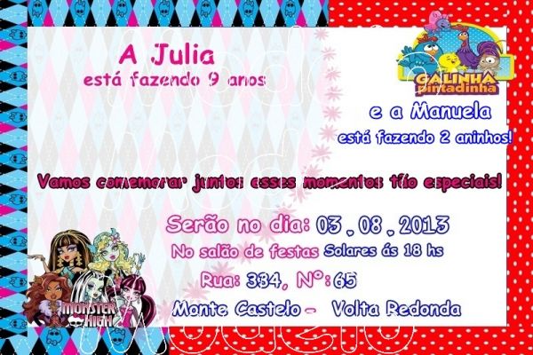 Convite Duplo