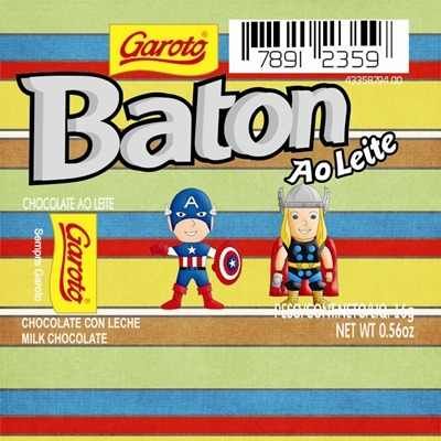 Rótulo Batom - Carros