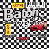 Rótulo Batom - Carros