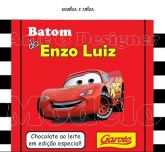 Rótulo Batom - Carros